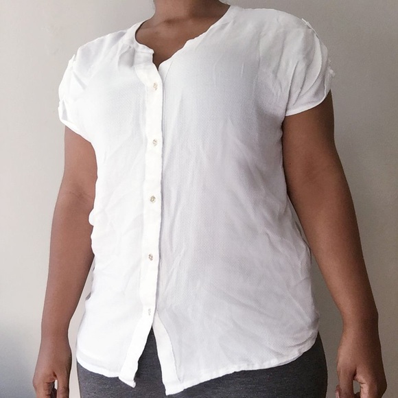 White Calvin Klein Top - Picture 1 of 3